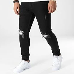 Nouveau ❤️ Jean Slim B5560 Noir de 2Y Premium 🥰