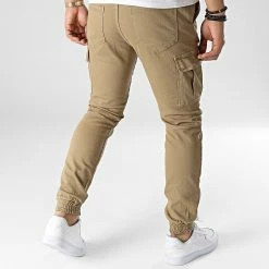Meilleure vente 👏 Pantalon Cargo ES3018 Beige de 2Y Premium 😍 -2Y Premium Soldes 2y premium 345341 ES3018 BEIGE 20221108T152608 04