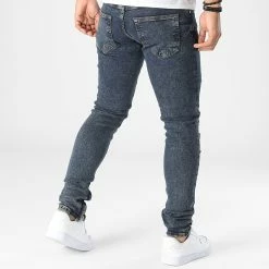 Meilleure affaire 🎁 Jean Slim B7380 Bleu Brut de 2Y Premium 🥰 -2Y Premium Soldes 2y premium 345342 B7380 1 BLUE 20221031T161649 04