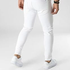 Sortie 😉 Jean Slim B7404 Blanc de 2Y Premium ✨ -2Y Premium Soldes 2y premium 345348 B7404 WHITE 20221108T144801 04