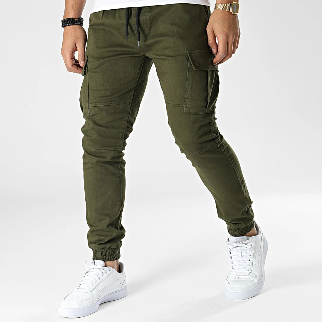 Le moins cher ✔️ Pantalon Cargo ES3018 Vert Kaki de 2Y Premium 😉 3 Le moins cher ✔️ Pantalon Cargo ES3018 Vert Kaki de 2Y Premium 😉