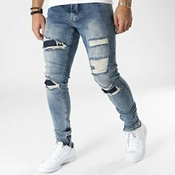 Coupon 🛒 Jean Slim B7380 Bleu Wash de 2Y Premium ⌛