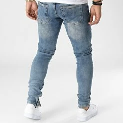 Coupon 🛒 Jean Slim B7380 Bleu Wash de 2Y Premium ⌛ -2Y Premium Soldes 2y premium 345368 B7380 BLUE 20221108T143825 04