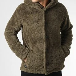 Le moins cher 👏 Veste Capuche Fourrure NR-K1009 Vert Kaki de 2Y Premium 😉 -2Y Premium Soldes 2y premium 345405 NR K1009 YESIL 20221028T114646 03