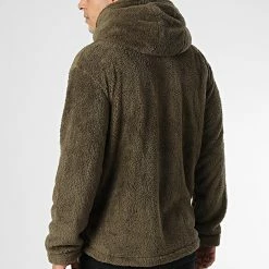 Le moins cher 👏 Veste Capuche Fourrure NR-K1009 Vert Kaki de 2Y Premium 😉 -2Y Premium Soldes 2y premium 345405 NR K1009 YESIL 20221028T114647 04