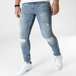 Acheter 😉 Jean Slim B7457 Bleu Wash de 2Y Premium ✔️