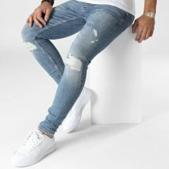 Acheter 😉 Jean Slim B7457 Bleu Wash de 2Y Premium ✔️ 8 Acheter 😉 Jean Slim B7457 Bleu Wash de 2Y Premium ✔️ -2Y Premium Soldes 2y premium 345432 B7457 BLUE 20221108T144113 03