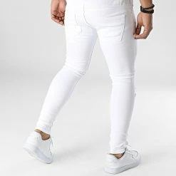 Acheter 🥰 Jean Slim B7379 Blanc de 2Y Premium 🔔 -2Y Premium Soldes 2y premium 345434 B7379 WHITE 20221108T144822 04