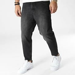 Meilleure vente 💯 Jean Relexad Fit B7578 Noir de 2Y Premium 🎉